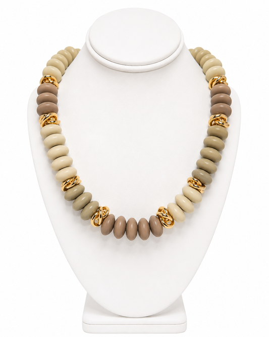 Taupe It Off Necklace