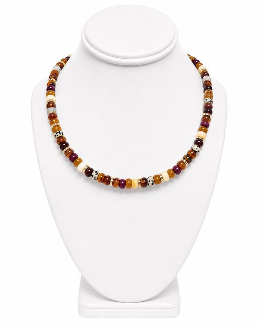 On the Rocks Beaded Necklace
