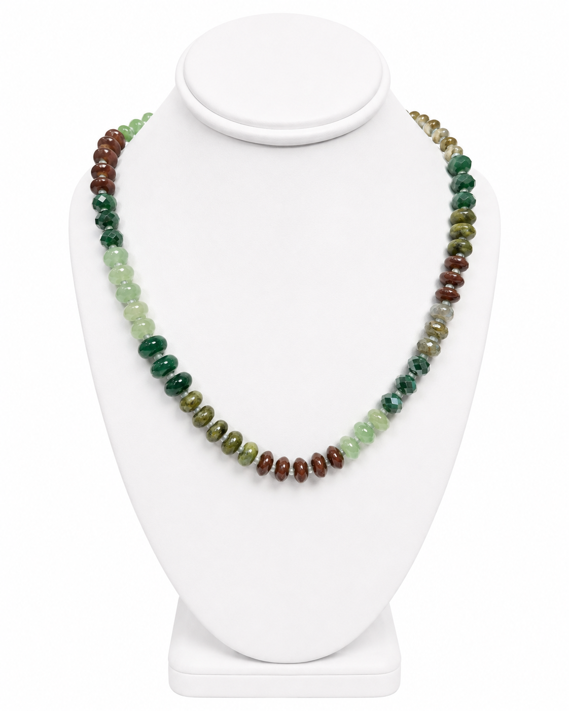 Green With Envy Beaded Necklace