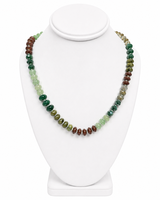 Green With Envy Beaded Necklace