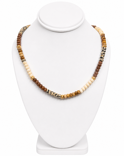 Neutral State Beaded Necklace