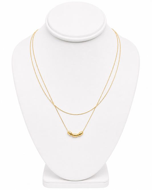 Triple Play Necklace
