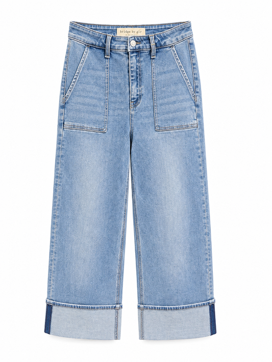 Hadley Super High Rise Wide Leg Jeans