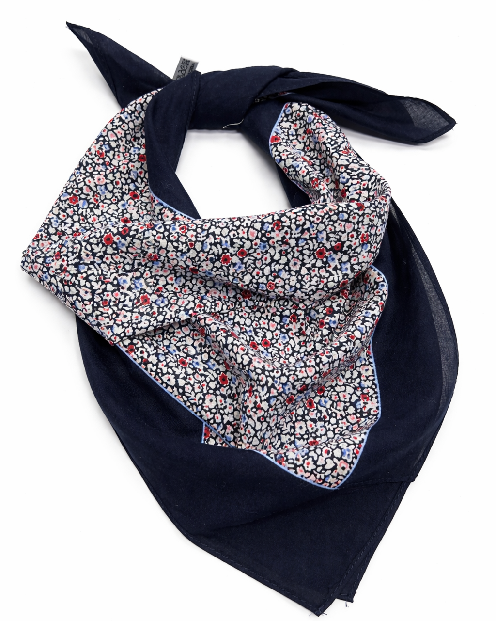 Midnight Prairie Floral Scarf