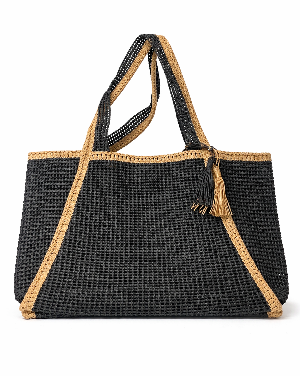 The Coastal Contrast Tote
