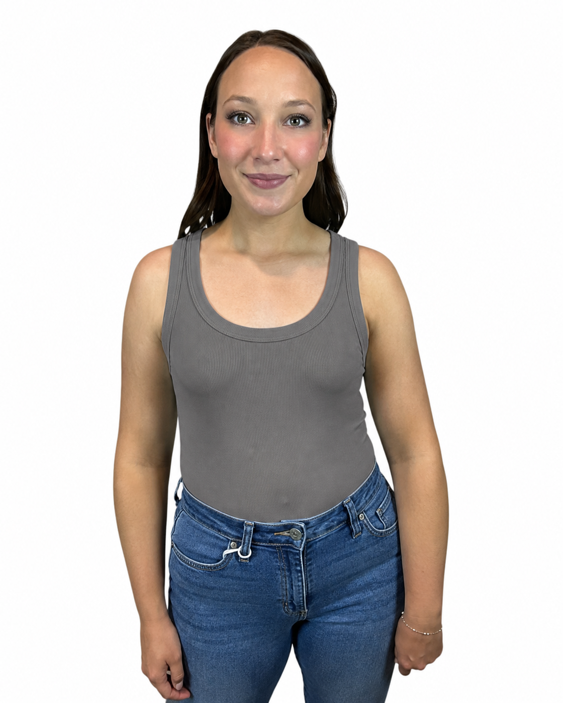 Everyday Reversible Tank - Gray