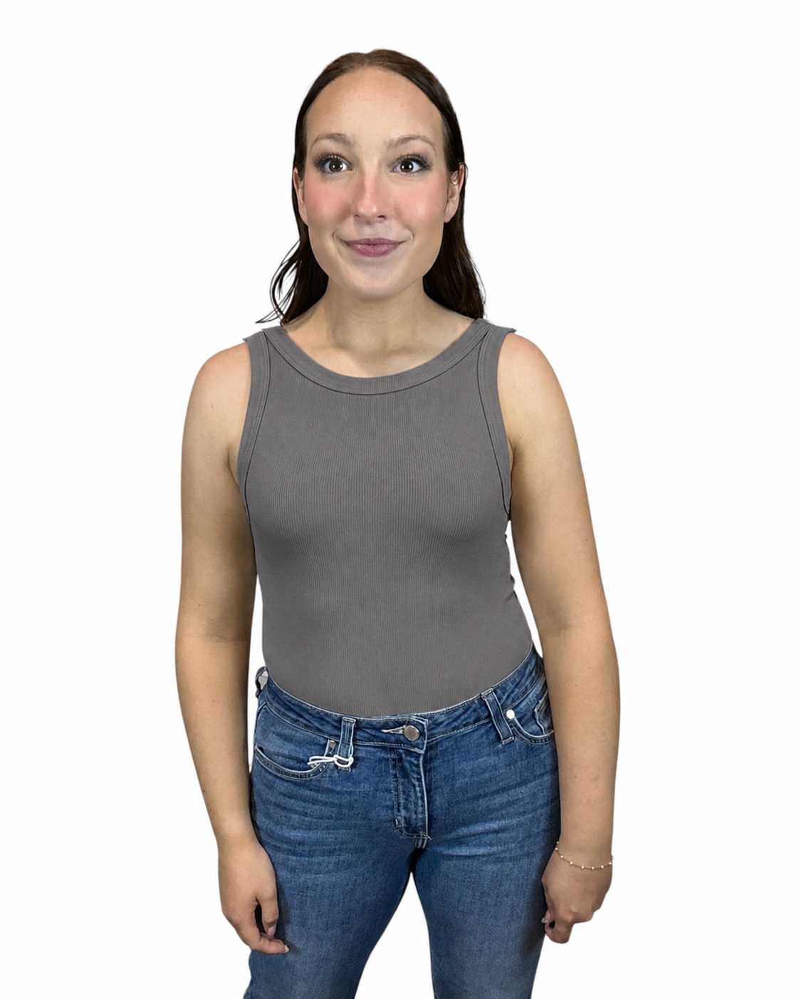 Everyday Reversible Tank - Gray