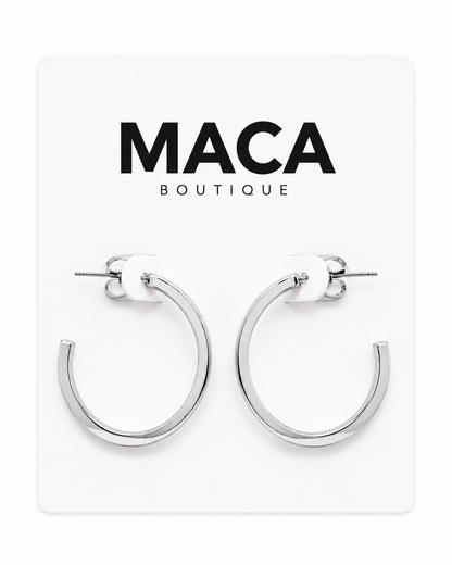 The Refined Mini Hoop Earrings