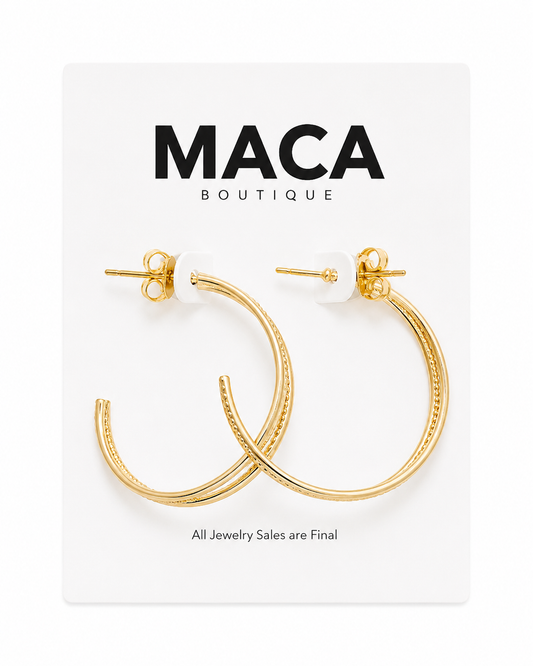 Ellis Hoop Earrings