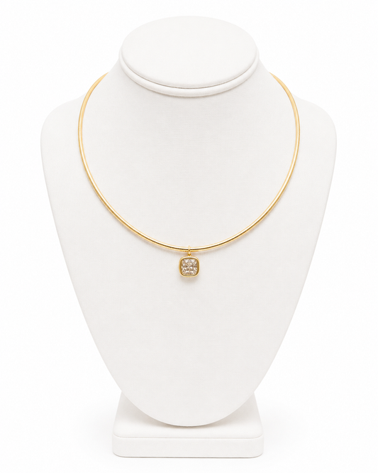 Classic Crystal Pendant Necklace
