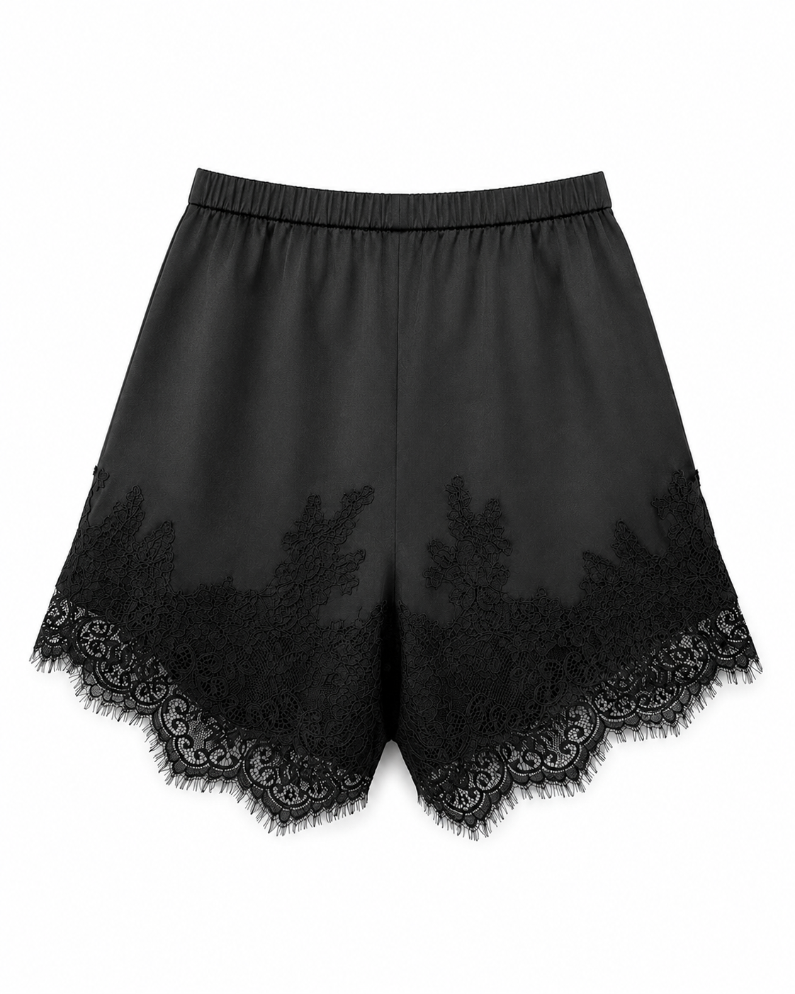 All About Lace Shorts - Black