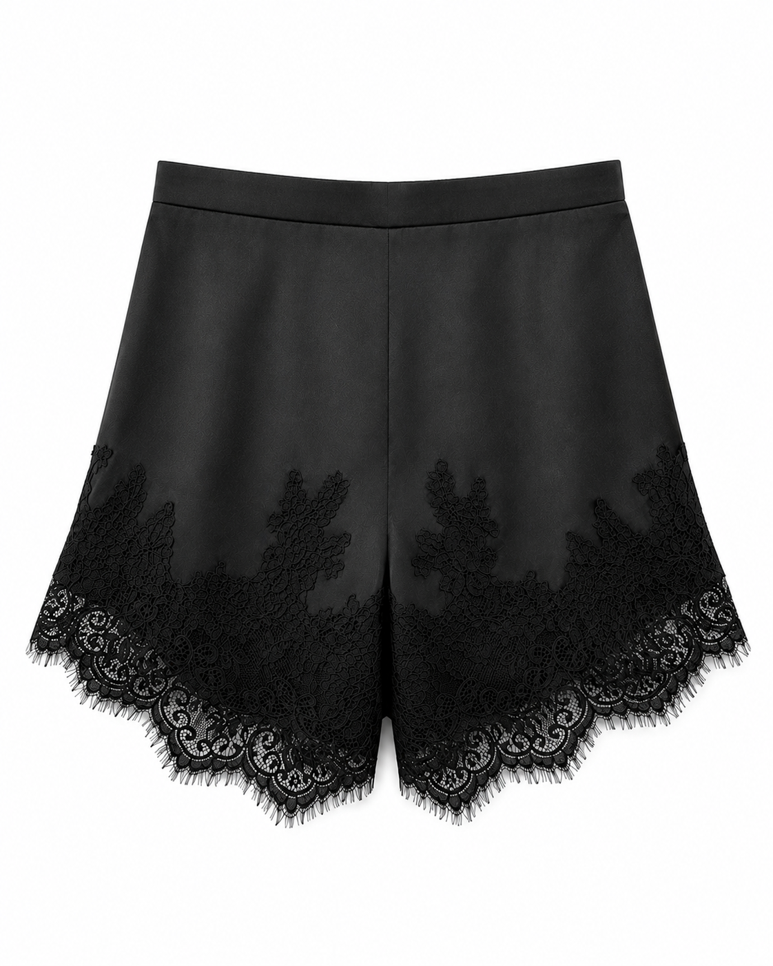 All About Lace Shorts - Black