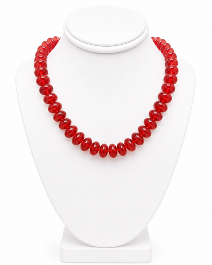 Rowan Resin Beaded Necklace