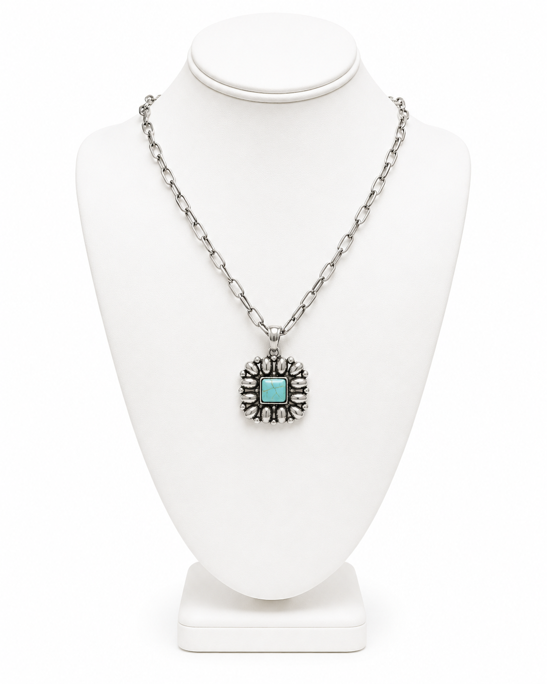 Turquoise Pendant Necklace