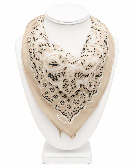Classic Cotton Bandana Scarf