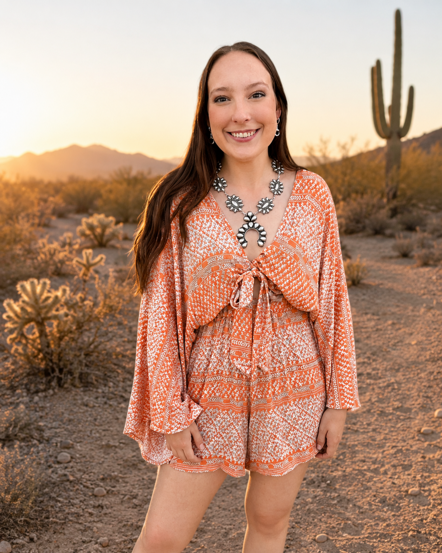 Sunset Escape Romper