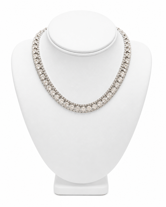 Silver Soirée Necklace