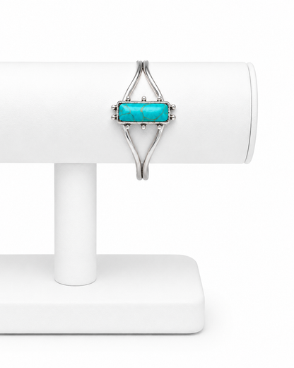 Bar Turquoise Cuff
