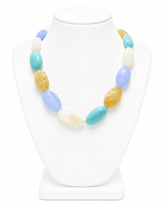 Mosaic Bead Necklace