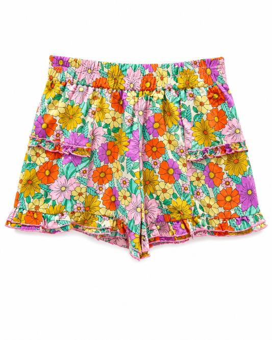 Retro Bloom Shorts