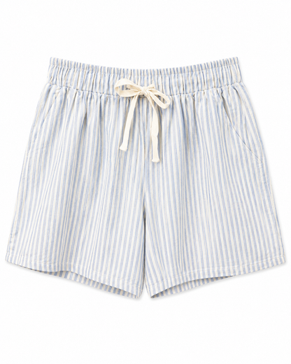 The Stripe Drawstring Short