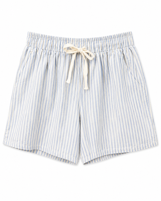 The Stripe Drawstring Short