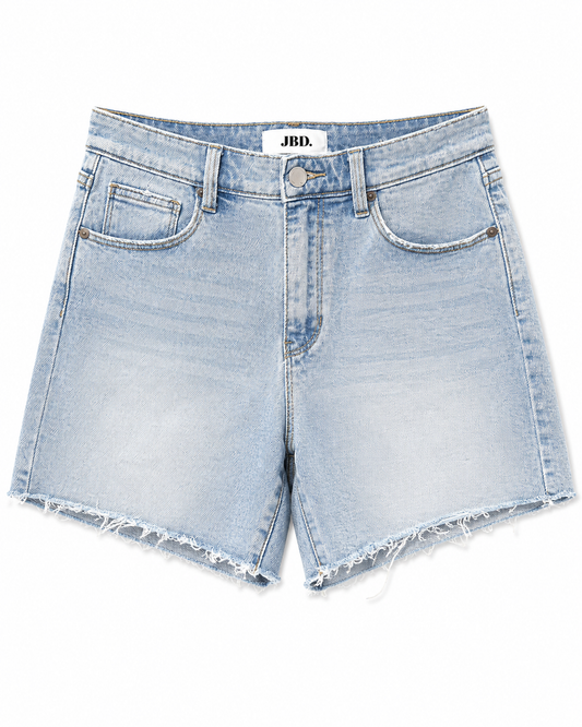 Easy Day High Rise Denim Shorts