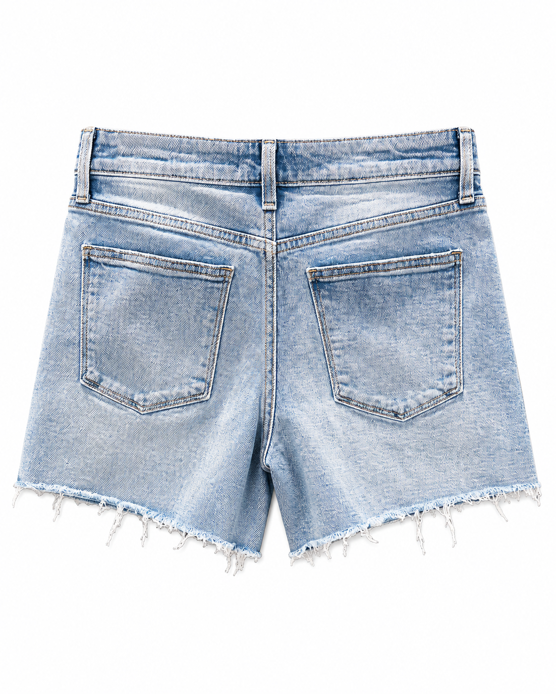 Easy Day High Rise Denim Shorts