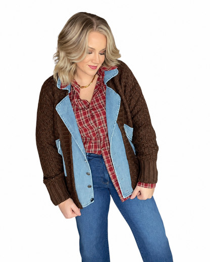 Split Decision Cardigan
