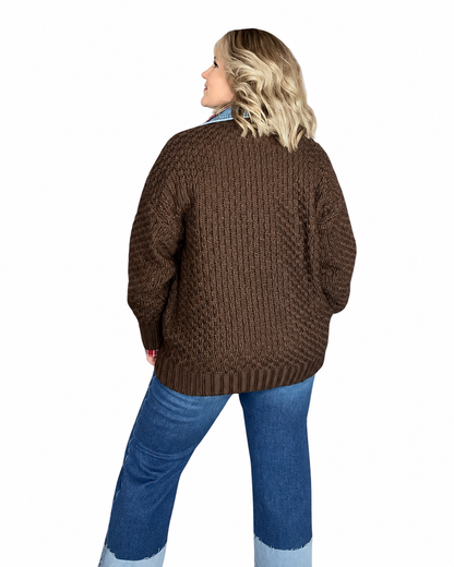 Split Decision Cardigan