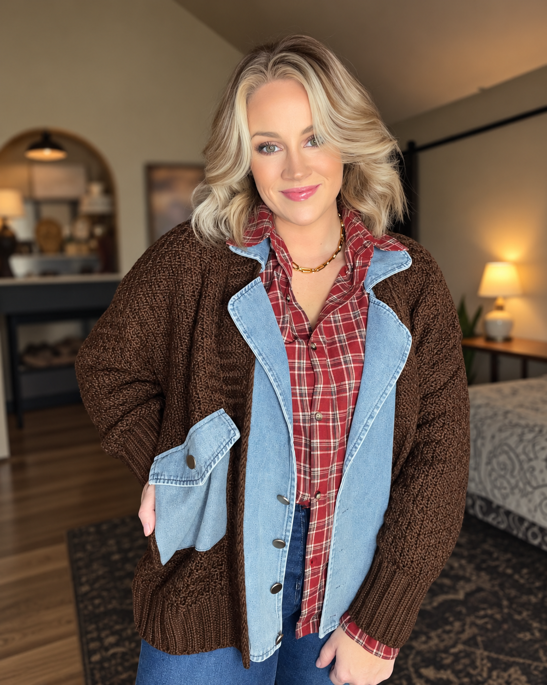 Split Decision Cardigan