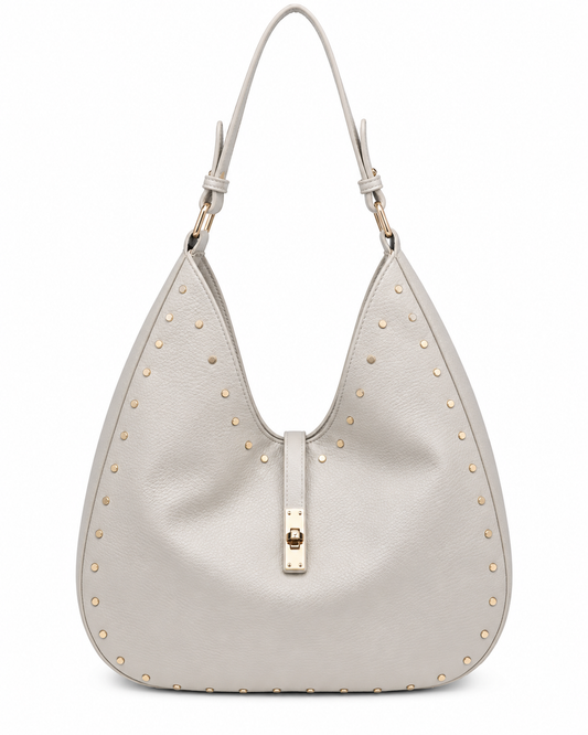 Olivia Shoulder Bag - Cream