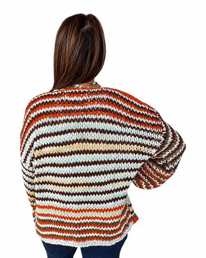 Free Spirit Stripe Cardigan