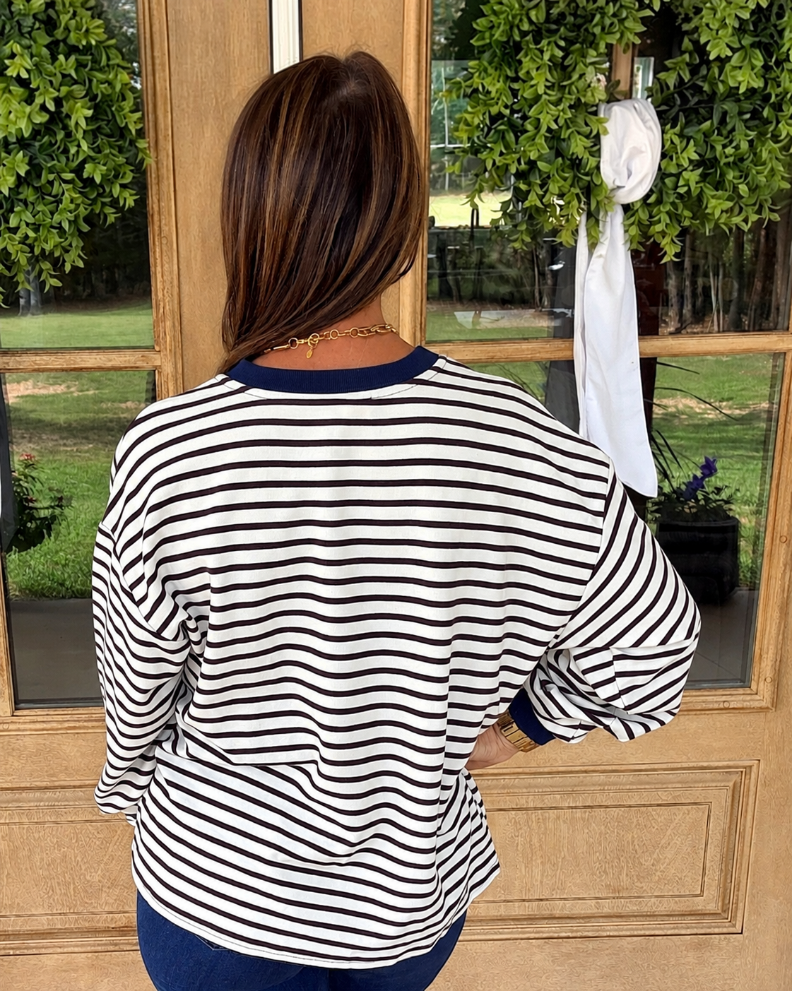 Remy Stripe Knit Top