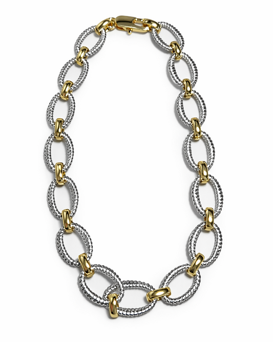 Iron Trail Statement Necklace
