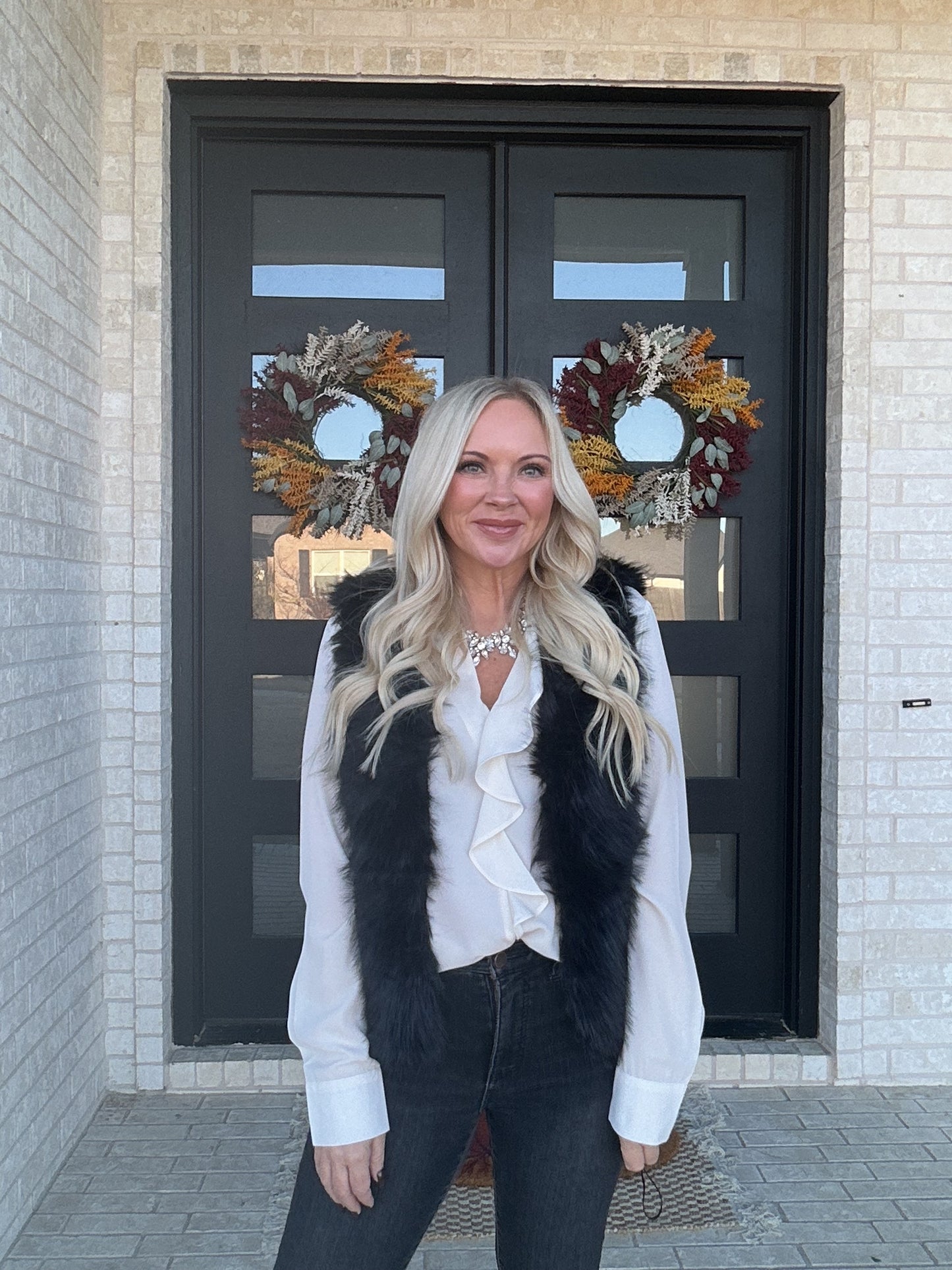 The Soft Whisper Ruffle Blouse