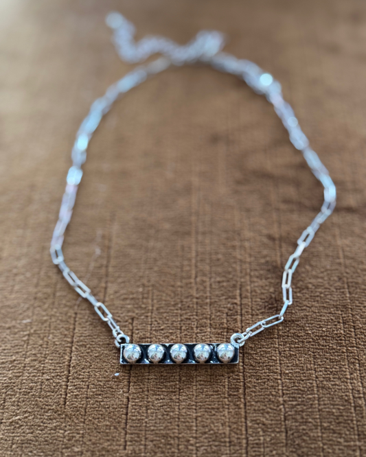 Western bar necklace