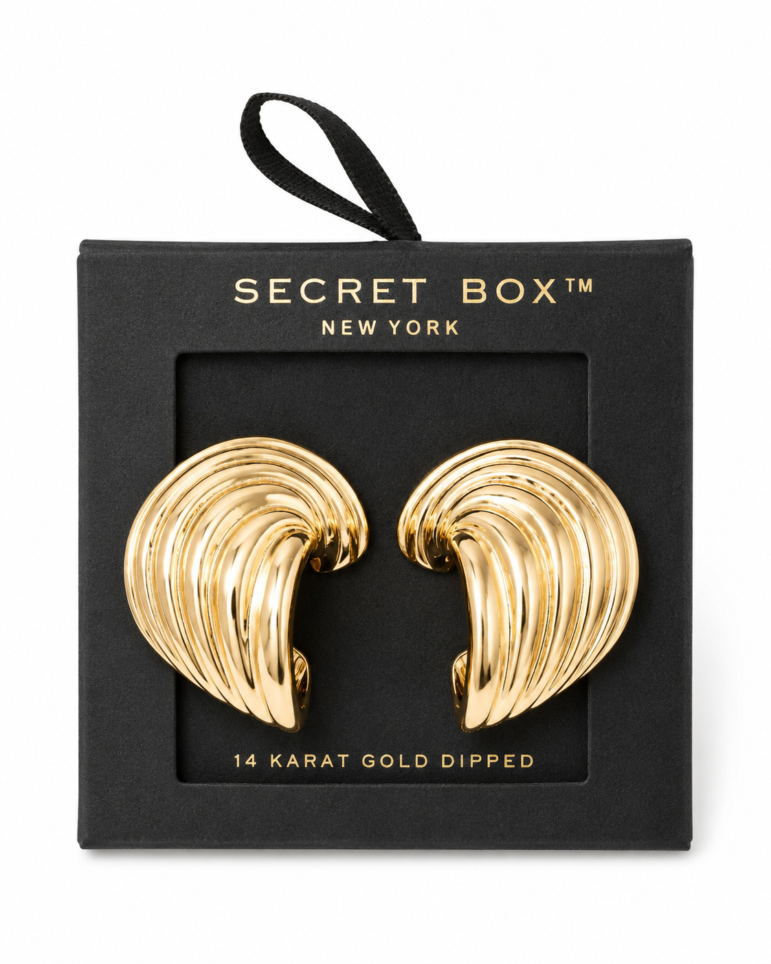 Gilded Wave Earrings