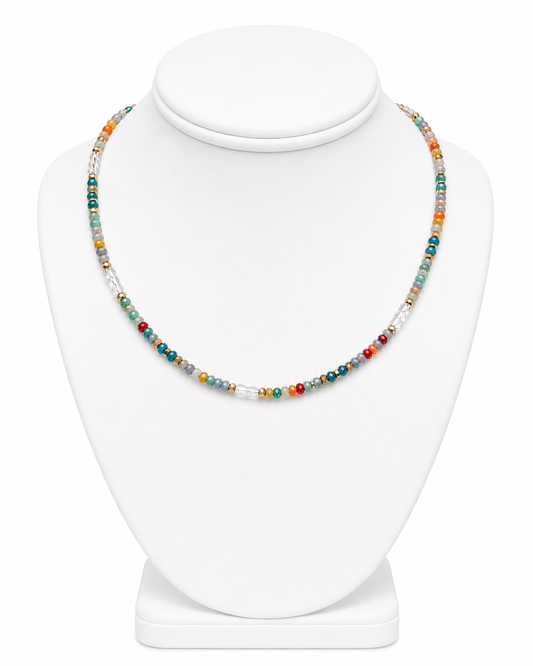 The Golden Hour Bead Necklace
