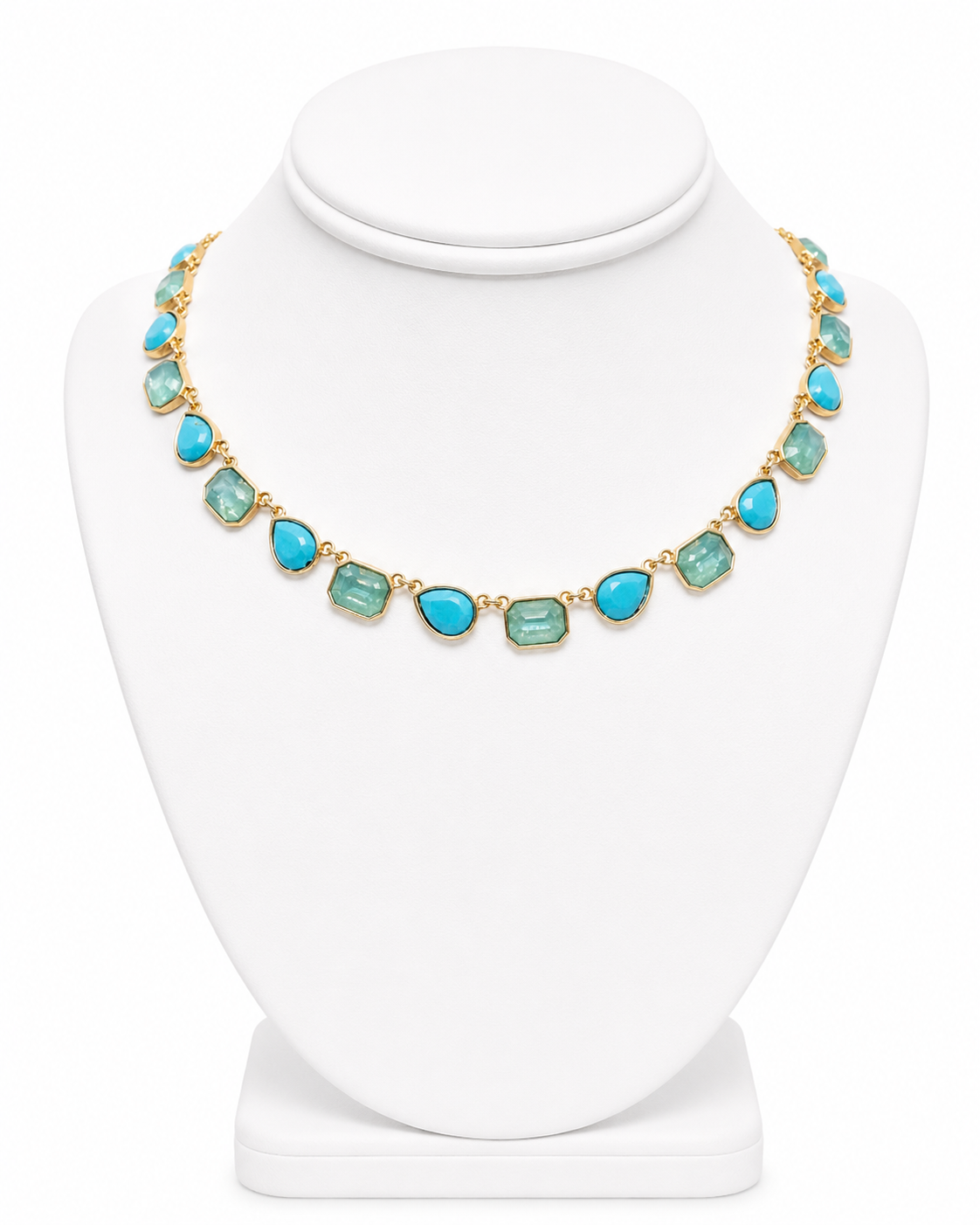 Turquoise Mosaic Necklace