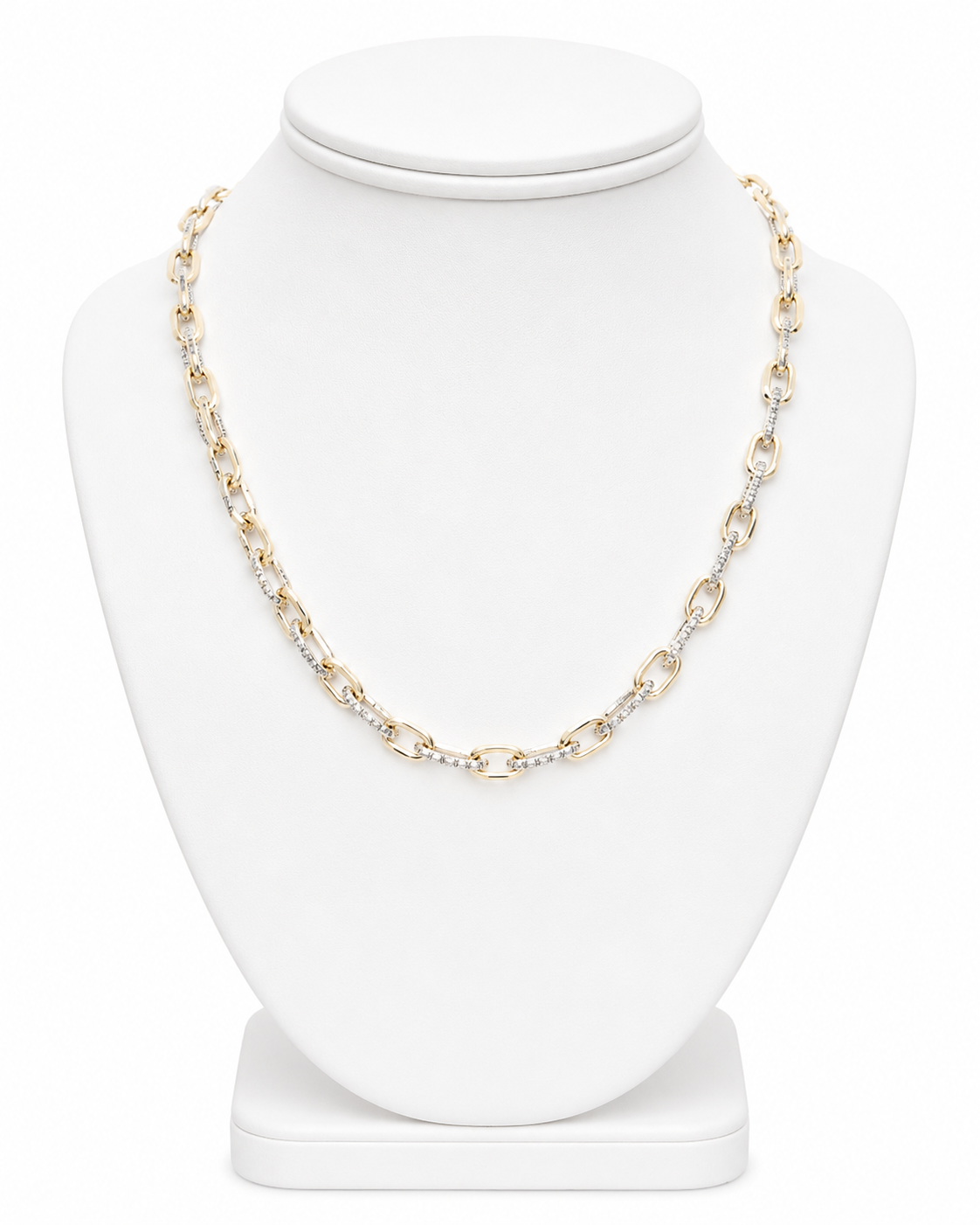 The Montclair Pavé Link Necklace