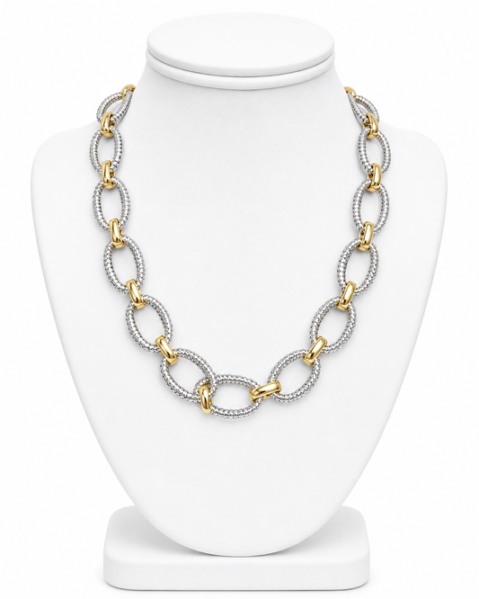 Iron Trail Statement Necklace