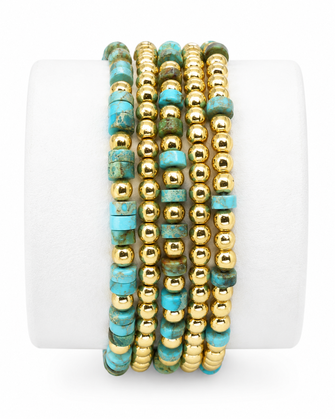 Turquoise Stack Bracelet Set