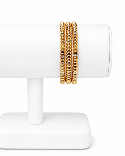 The Radiant Bead Bracelet Stack