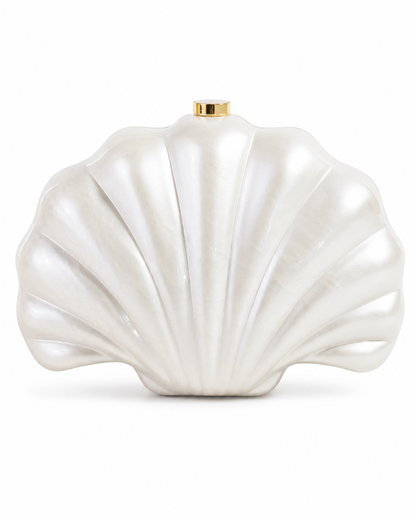 The Riviera Shell Clutch