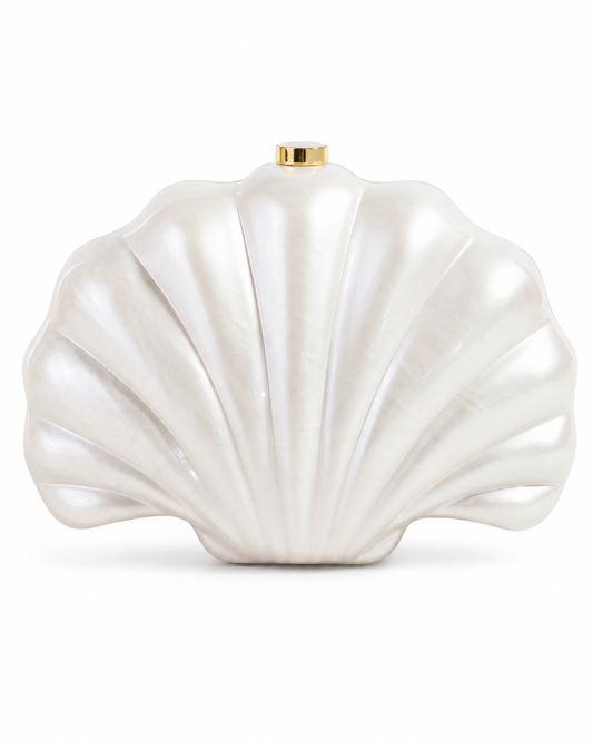 The Riviera Shell Clutch