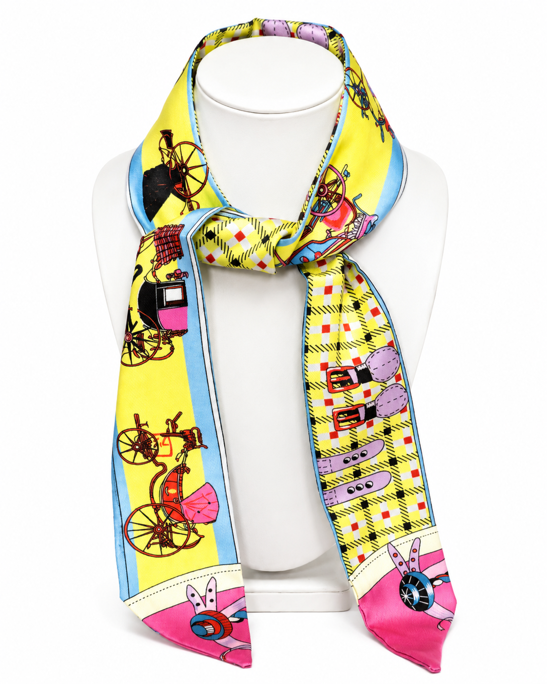 Paris Picnic Twilly Scarf