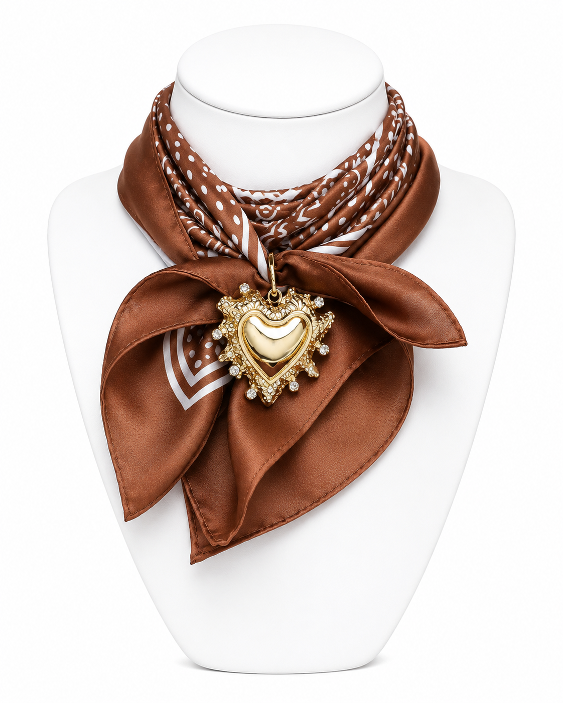 Molten Heart Diamond-Edge Charm