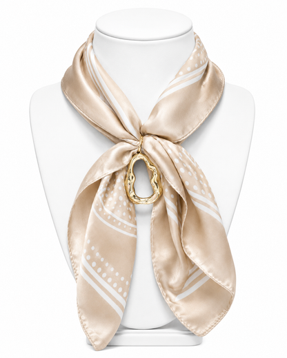 Organic Gold Loop Charm