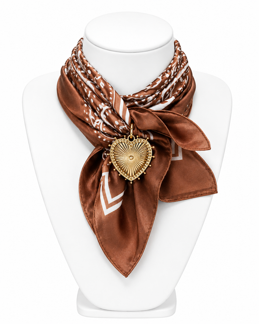 Radiant Heart Charm